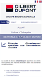 Mobile Screenshot of gilbertdupont.fr